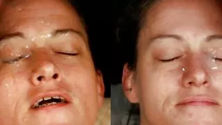 Dirty Dees amateur homemade side by side split screen double cumshots