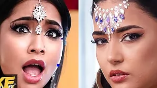 Fake Hostel - Horny Genies released and desperate for cock! Amazing threesome with Yasmina Kahn and Nuria Millan