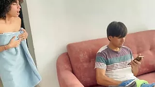 If you don't fuck me I'll tell my stepdad that you masturbate with my photos.