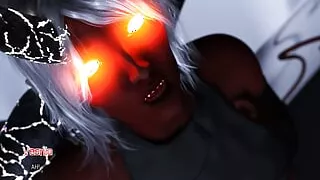 Projekt Passion Hot Blonde Demon with Big Tits Fingers Tight Pussy for Orgasm