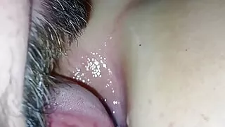 Fucks her to multipe orgasms pt1  with closeup and anal clean up