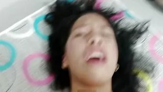 Compilation - Beautiful Latina fucking her horny stepbrother - Porn in Spanish