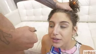 Honeypot-Wrecked Face-Sprayed Abella Danger Loves Anal!