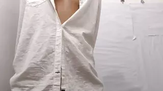 Horny asian hot girl show her body in her room alone