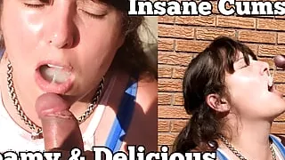 Thick Cumshot Load All In My Mouth like a Good Slut