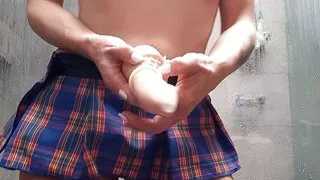 Delicious wife masturbation