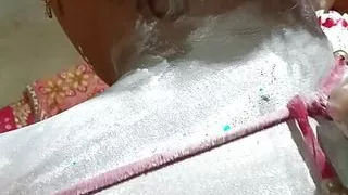 While helping to give Telkom powder, I got out of control and inserted my penis into my stepmother's vagina