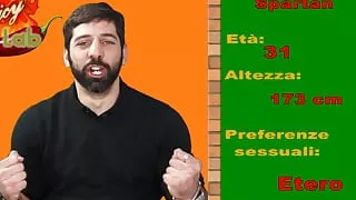 Casting of Spartan, Hot Man with Big Dick, with Hot Busty Slutty Mary Rider