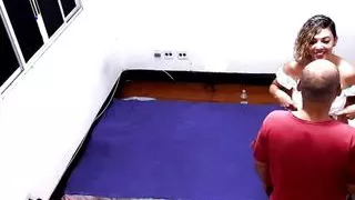 Sensual Nuru Massage Ends in Blowjob and Cum Inside Pussy