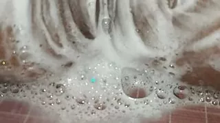 shower in bathroom with pussy fingering