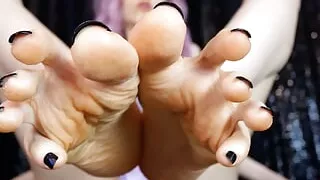 Deny Your Cum Before My Black Toenail Polish Ita