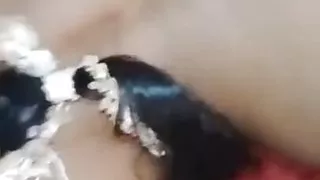 Indian Real Cheating Maid Doggy Sex and Bath Together with Owner