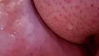 Hairbrush fun before shift