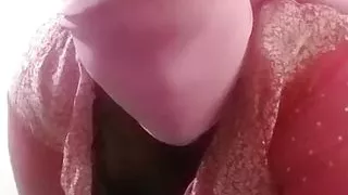 College Teacher Bedroom Finger Eating Performance