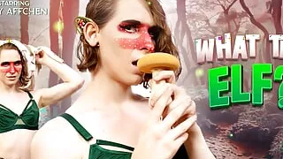 TRANSVR - Abby Affchen Wants To Be Your Naughty Elf