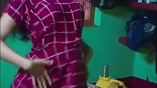 naughty Indian waitress hardcore sex with client in hotel