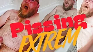 Cri33ys extreme pissing in front of the camera