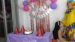 I Fuck Birthday Girl At Her Father's House While He Works