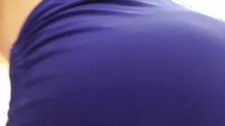 My Neighbor's Tight Blue Dress