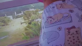 Stepfather Takes Advantage of Young Girl with a Perfect Ass  Milk From Her Ass