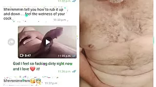 76CurvyNThick -  Chubby Daddy has Hot ???? Sexting with FWB - Filthy