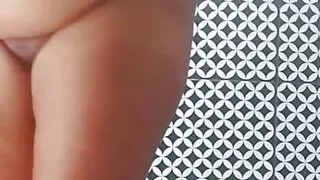 Hot big tits stepmom washing the bathroom