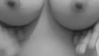 Hat Pakistani Student girl playing with her big juicy boobs