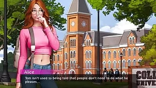 Lust Campus - pt.6 Nerdy Flirty By MissKitty2K