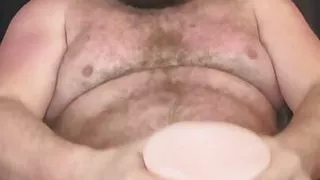 Verbal Sunburnt Daddy Bear Fucks His Toy Pussy