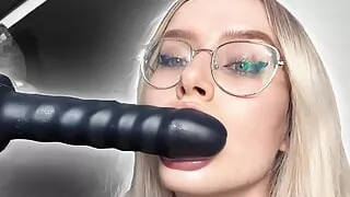 Tested My New Fucking Machine! Two Real Orgasms, a Creampie