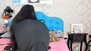 Sexy Morticia Addams Cosplay