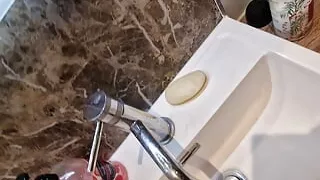 Cumming in wifes panties