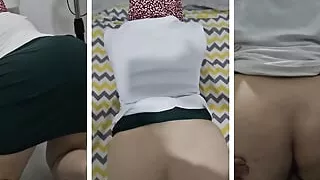 Landlord collapses on Syrian housekeeper Bad Sikiyoe Turkish Porn