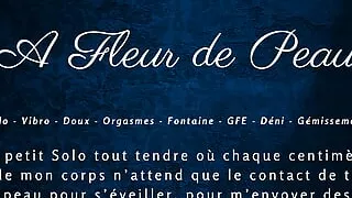 French Dirty Talk   I touch myself everywhere for you