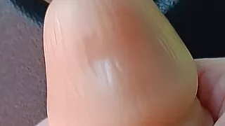 This Talented Bitch Pulls the Car Over N Jerks That Cock Hard Until He Shoots Hard N Horn Bliws a Wad Too Mmm