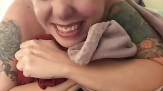 Amateur MILF pissing on camera for webcam audience