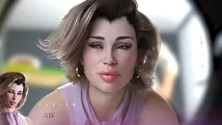 Apocalust - He Fucks His MILF Landlady Stuck in the Washing Machine and Give her a Big Cumshot - Sexy Gameplay Moments