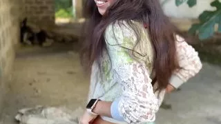 Found an Abandoned House by the Sea and Had Sex on the Roof