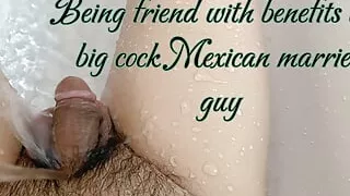 Matured married white man having a friendship with benefits to a younger hot big cock Mexican guy