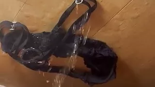 Teen mega squirts on ordered panties