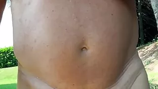 Walk naked in the woods