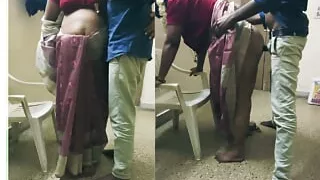 Aunty enjoyed with delivery boy