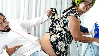 curvy 73 years old mom gets rough ass fucked