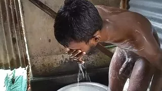 Old grandfather masturbation and showered sex video