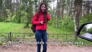 18 Year Old Russian Girl Sucks Cock In A Car For Tips With Dialogue