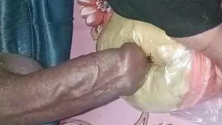 Home Made Pocket Pussy Fucking BBC.