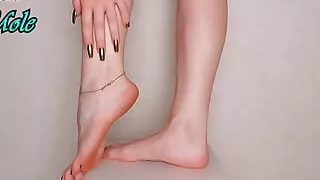 Soles and Toes Barefoot Calves