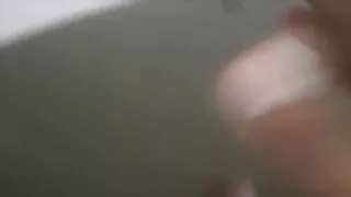 Big black dick delicious cum on bed