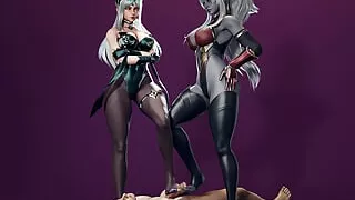 Ryanros Intense Sex Big Tits Perfect Body Pussy Filled with Him