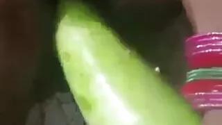 Fucking with big pumpkin. Injoy myself